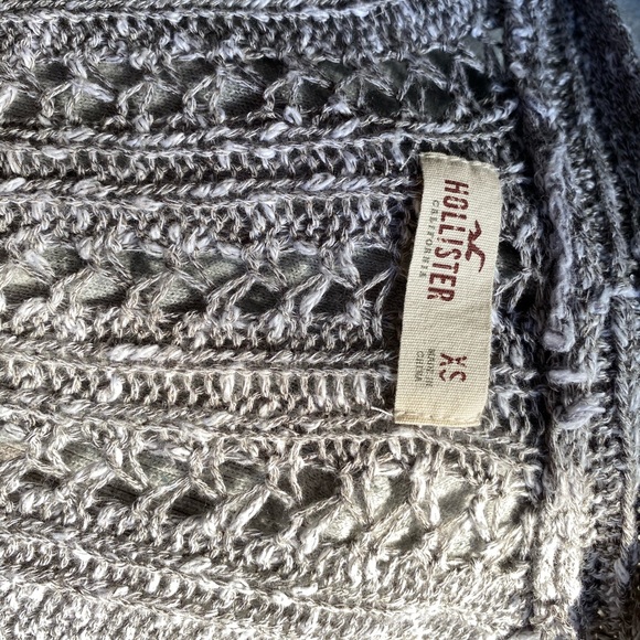 Hollister Grey Knitted Cardigan - Picture 5 of 9